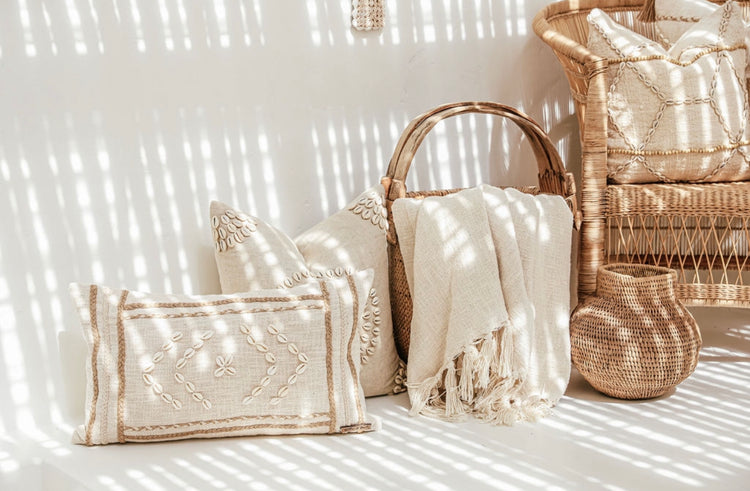 Reef Cushion Cover | 35x60cm | Willow & Beech Castaway Collection