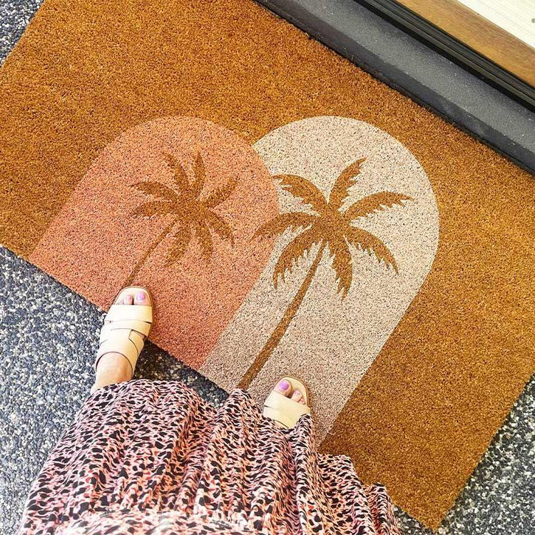 Boho Palms Doormat