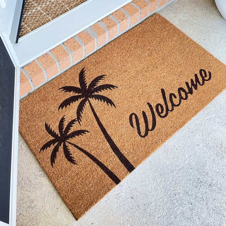 Welcome Palms Doormat