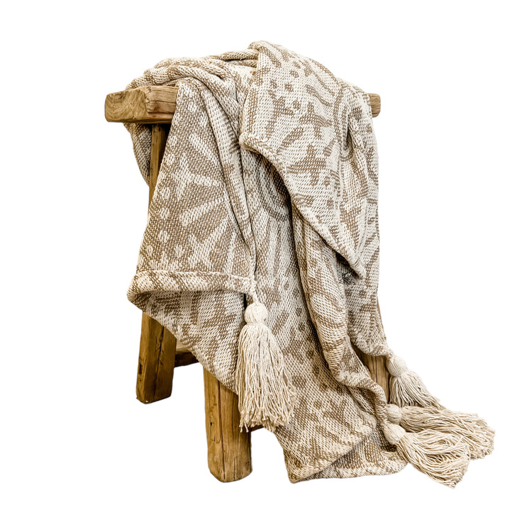 Serra Throw | Natural | 125x150cm