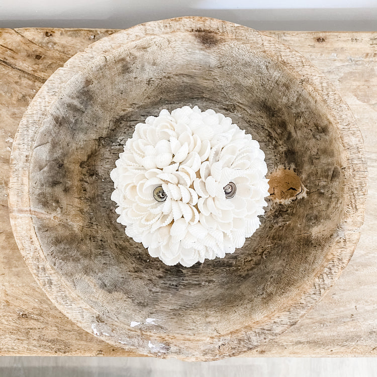 Fleur Shell Ball Boho Decor