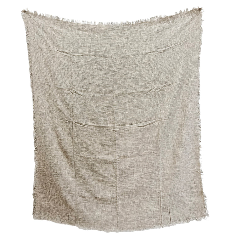 Peta Throw | Stone | 125x150cm