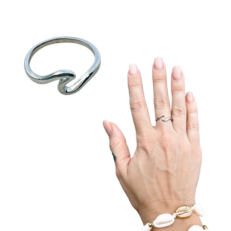 Ride the Waves Ring | Willow & the Waves Collection