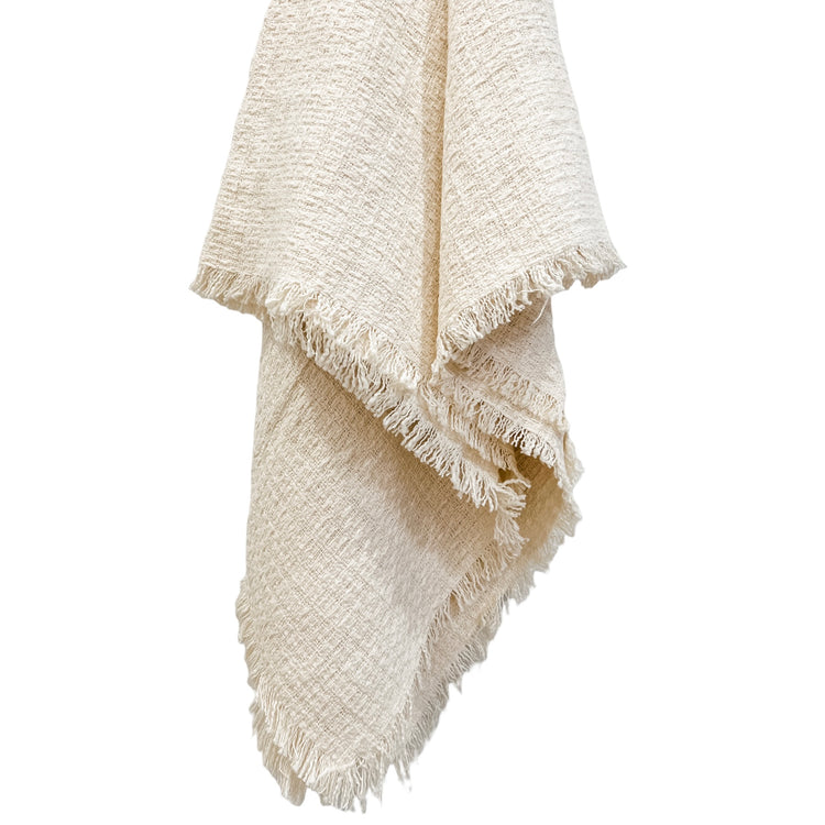 Zohra Throw | Ivory | 125x150cm