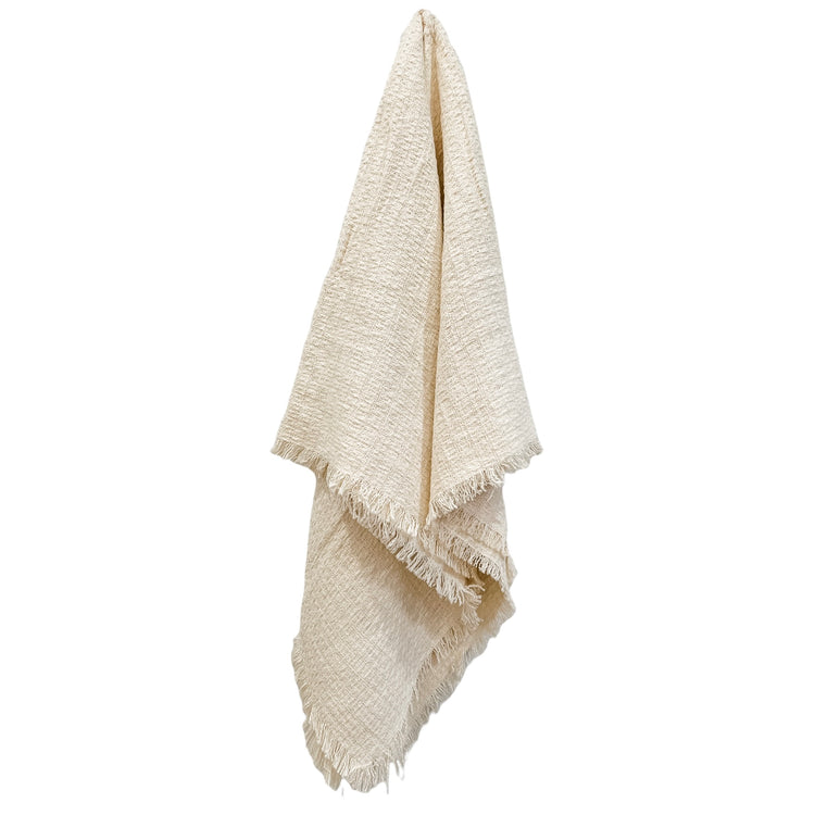 Zohra Throw | Ivory | 125x150cm