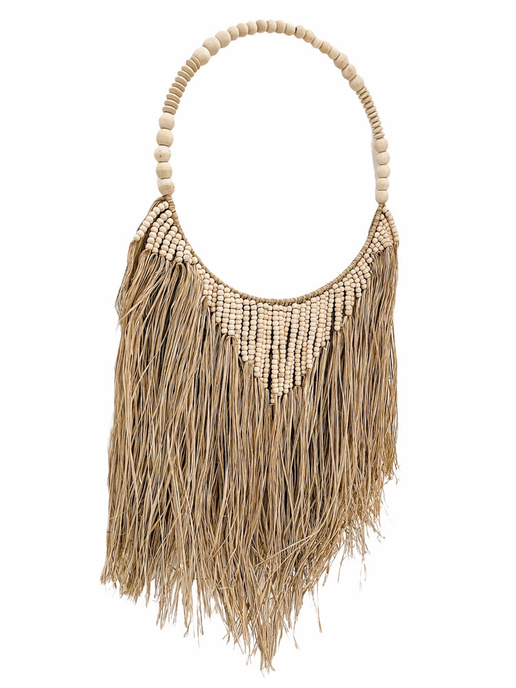 Maui Hula Seagrass Wall Hanging Natural Homewares