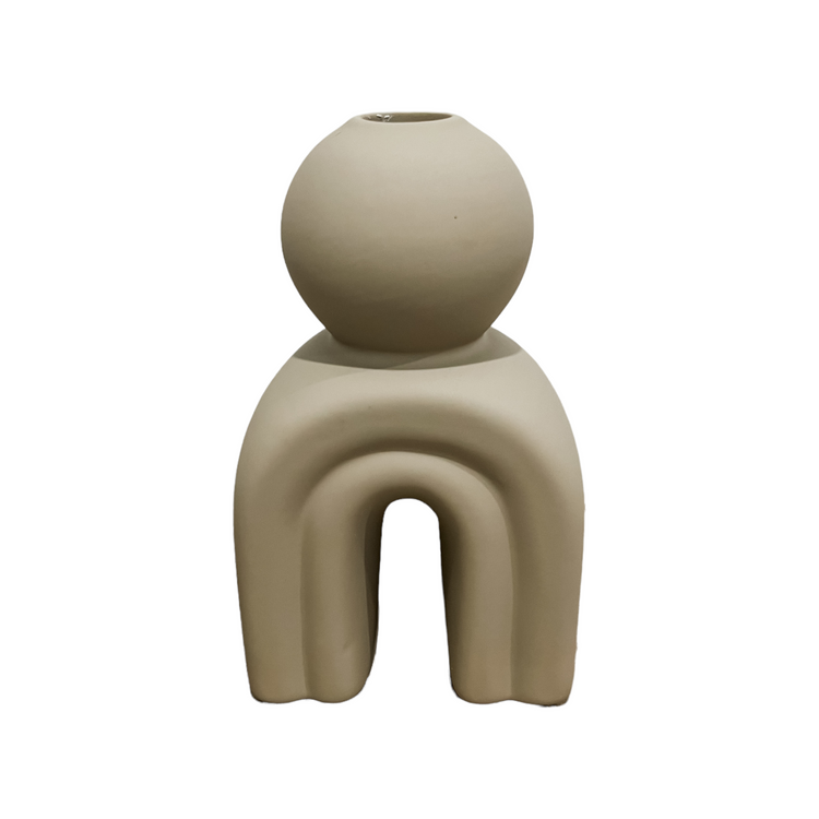 Tatum Ceramic Candle Holder