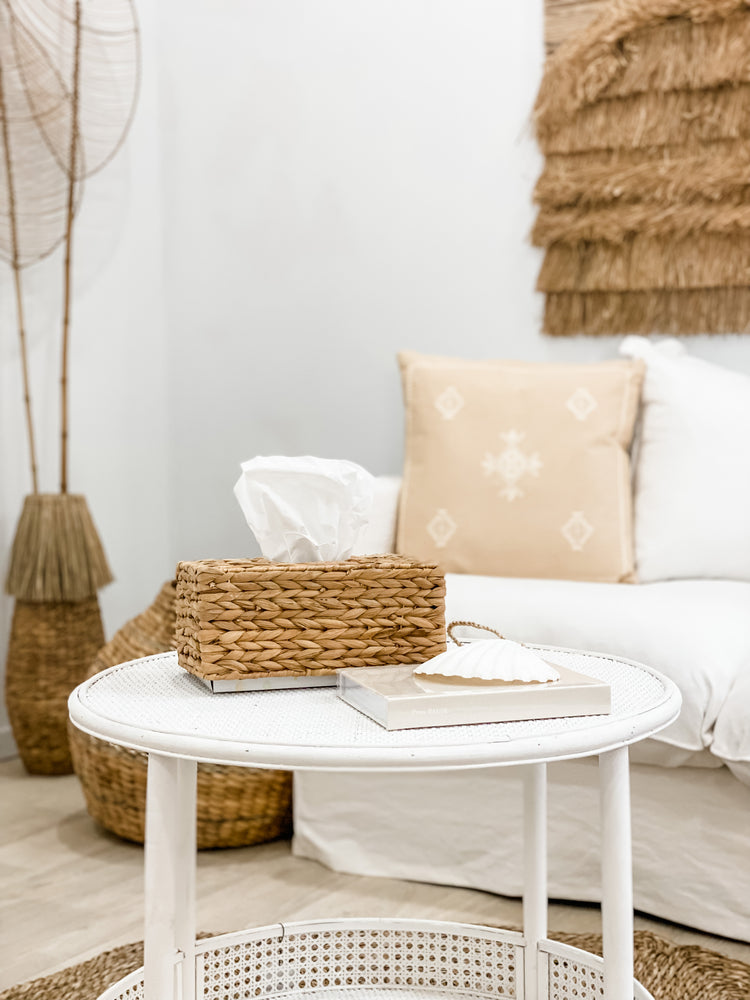 Cohen Hyacinth Tissue Box Boho Decor