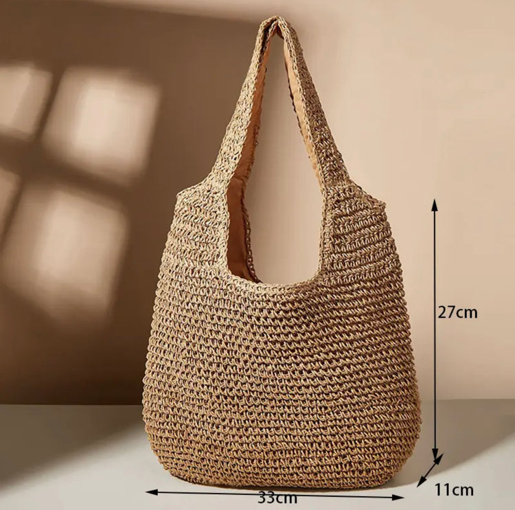 Costa Beach Bag | Brown | Willow & the Waves Collection Preorder