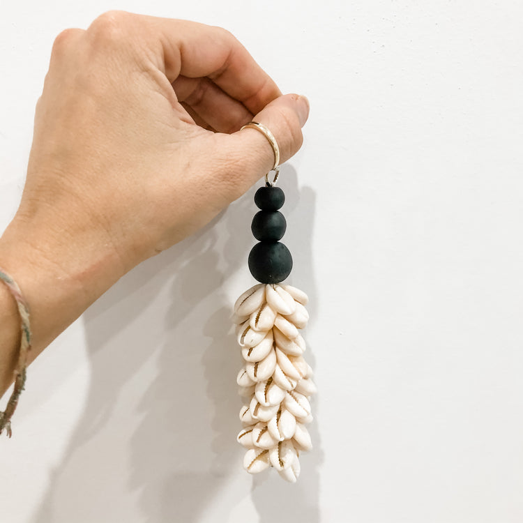 Cowrie Key Ring
