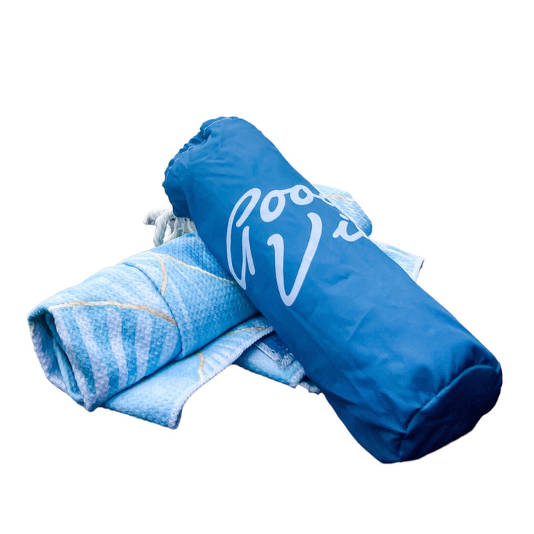 Good Vibes Towel | Sea Shells | Willow & the Waves Collection