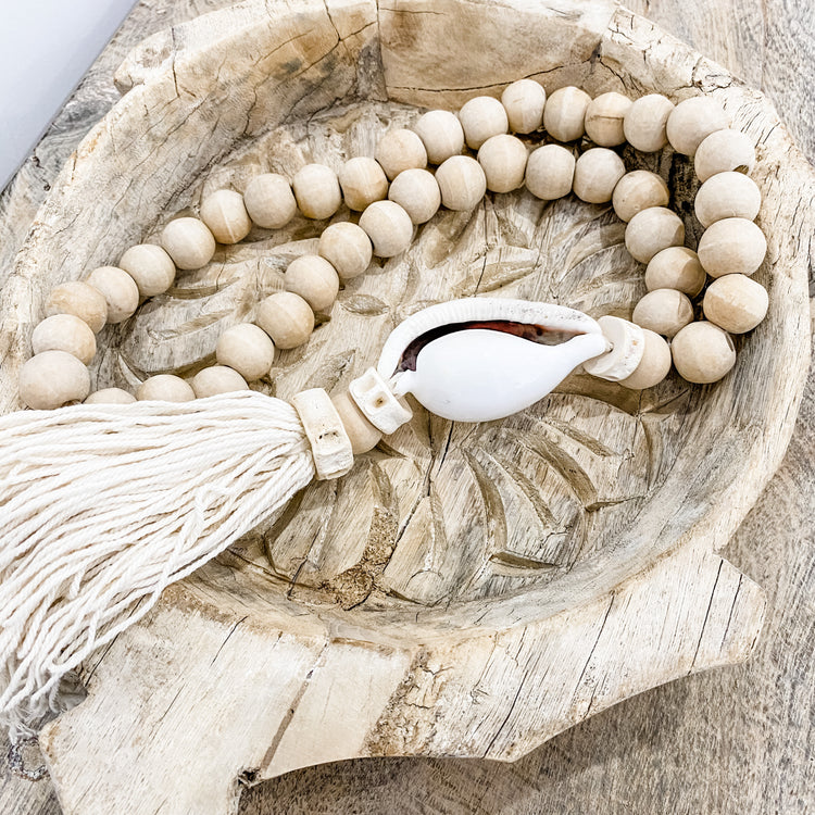 Bay Tassel in Natural | Coastal Decor