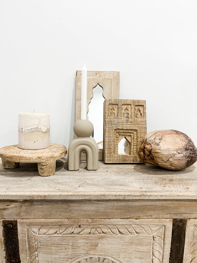 Tatum Ceramic Candle Holder