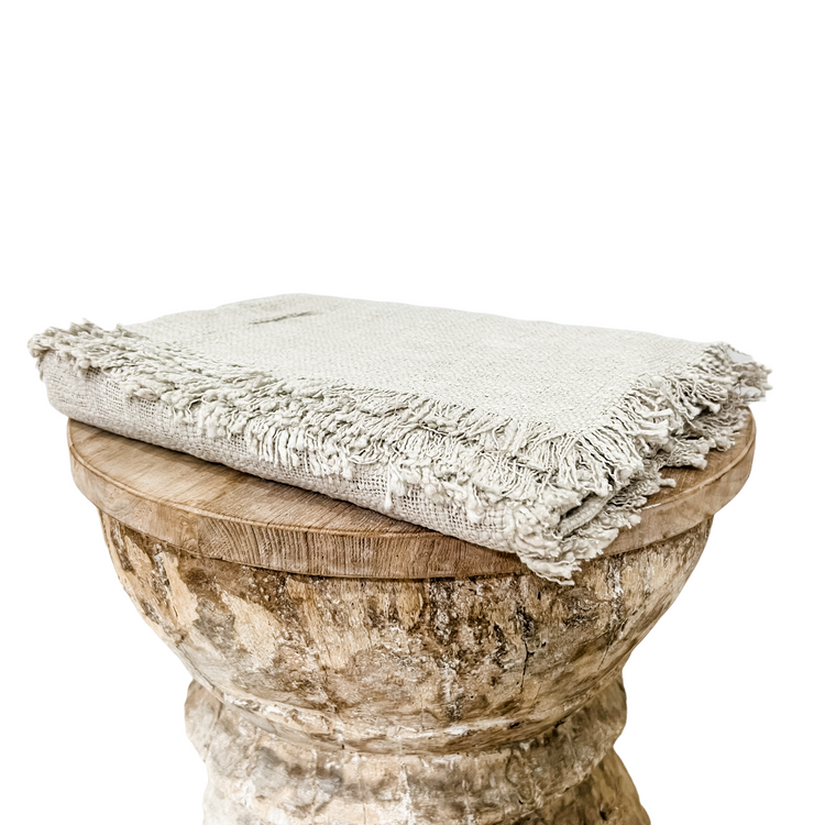 Peta Throw | Stone | 125x150cm