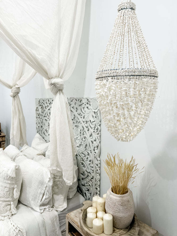 Cyprus Shell Chandelier Preorder