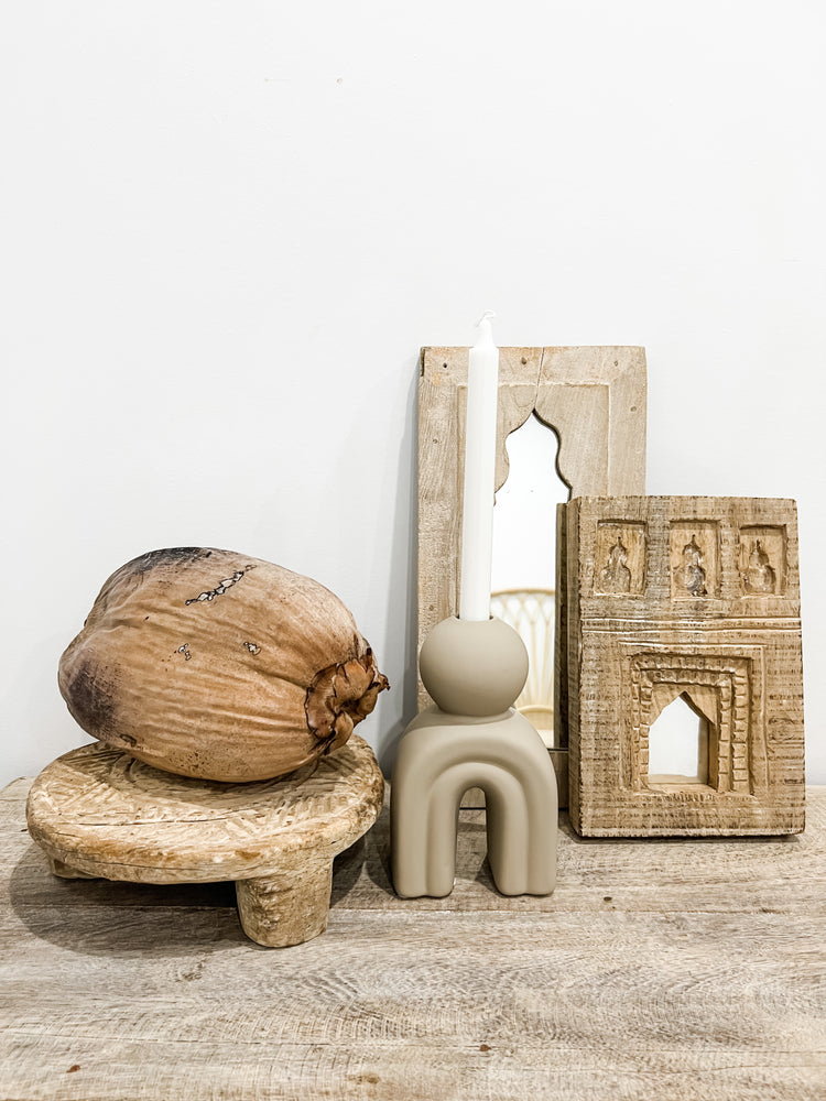 Tatum Ceramic Candle Holder