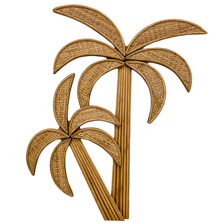 Malibu Palm Rattan Wall Hanging