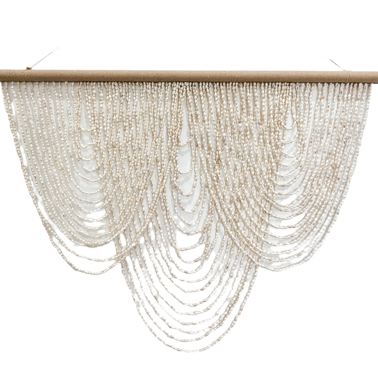 Waterfall Shell Wall Hanging | Conch Shell