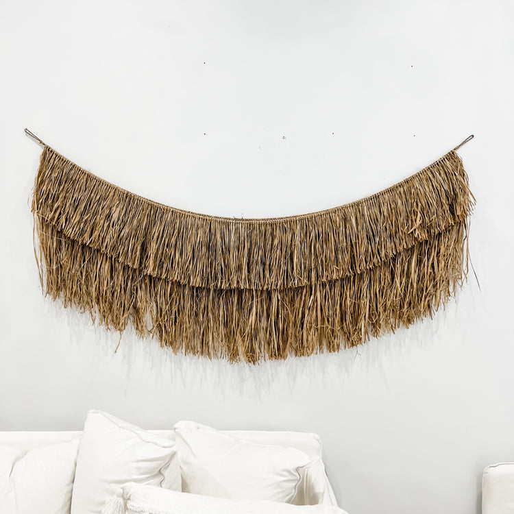 Bora Bora Fringe Wall Hanging | 200cm Preorder