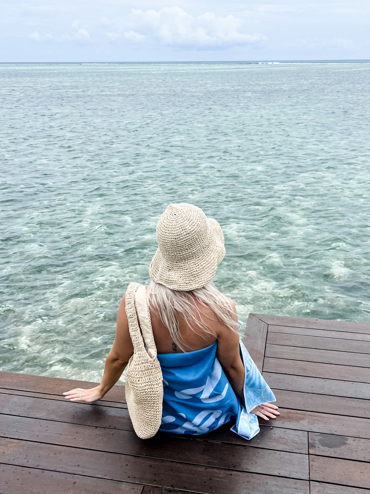 Costa Beach Hat | Blonde | Willow & the Waves Collection Preorder