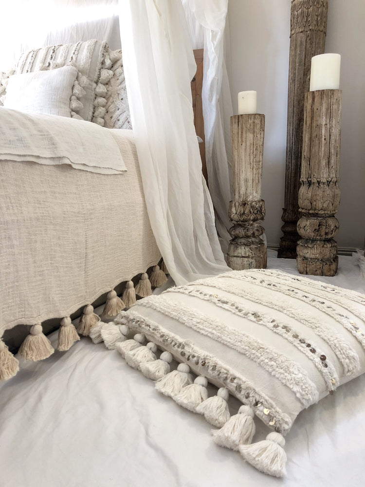 Harper Euro Cushion Cover | Willow & Beech Boheme Collection
