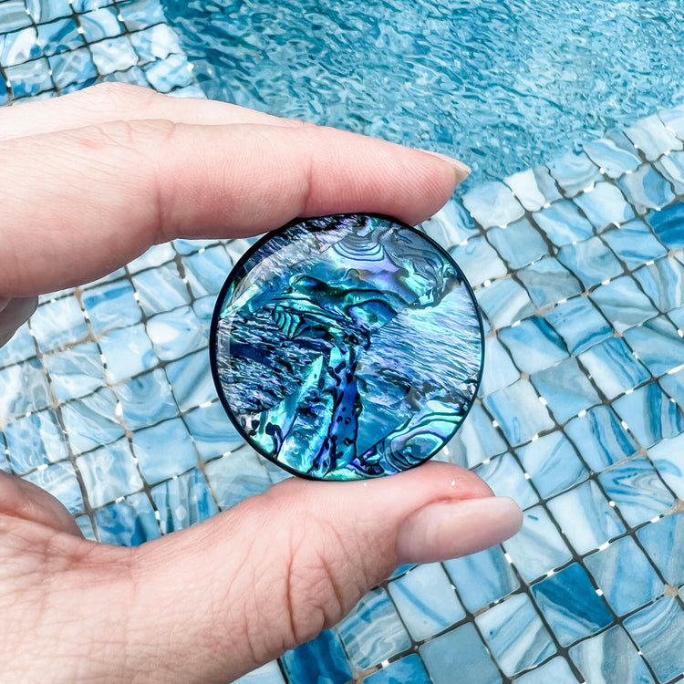 Mother of Pearl Pop Socket | 4 Colours Available | Willow & the Waves Collection