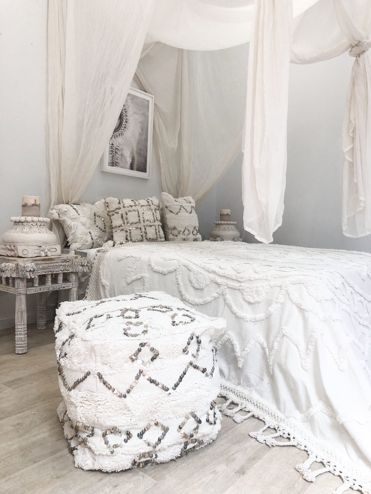 Ostara Pouffe Coastal Luxe