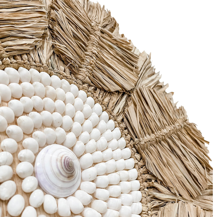 Bora Bora Leaves Juju Wall Hanging Coastal Decor