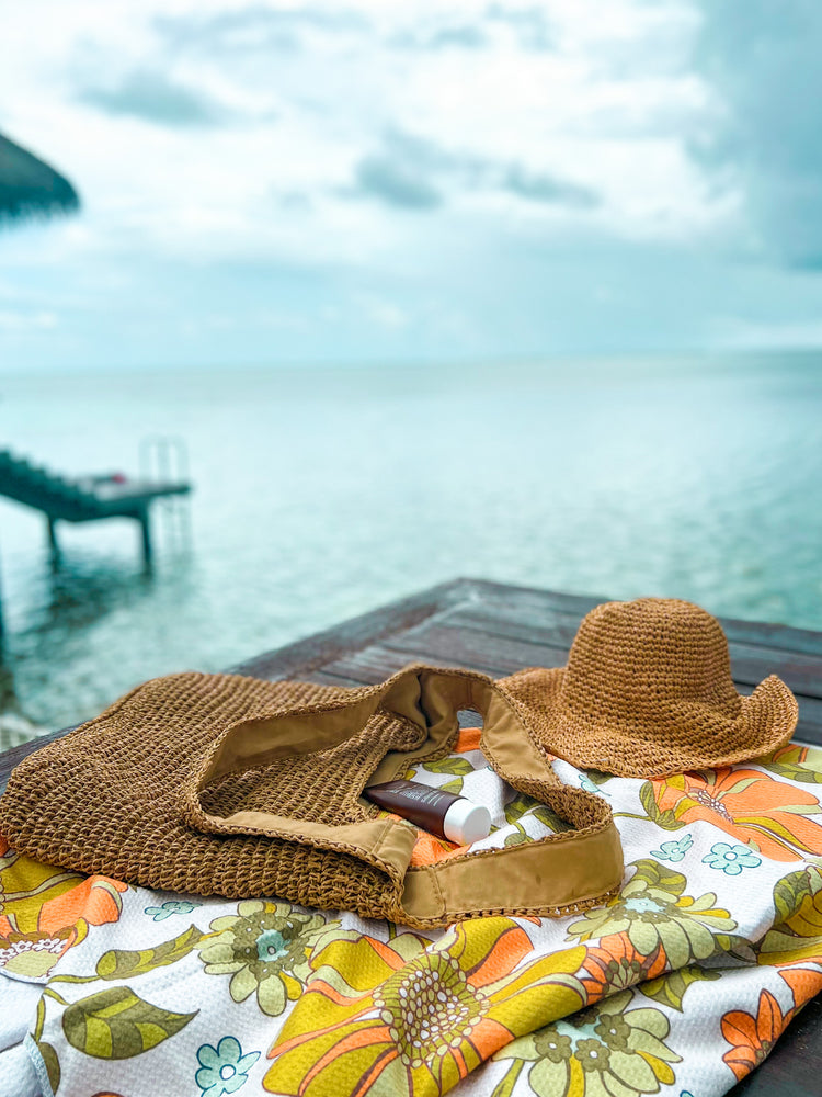 Costa Beach Bag | Brown | Willow & the Waves Collection Preorder