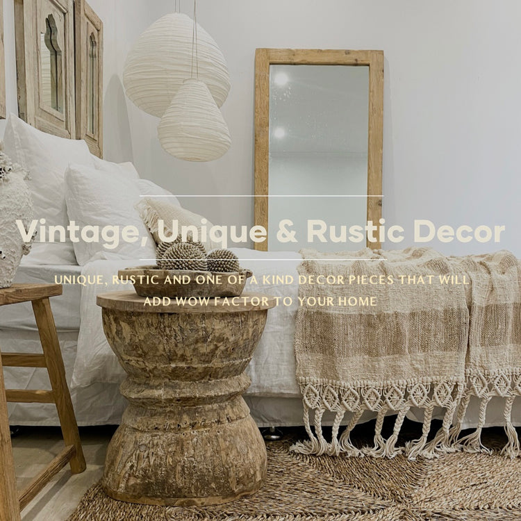 Vintage, Unique and Rustic Décor