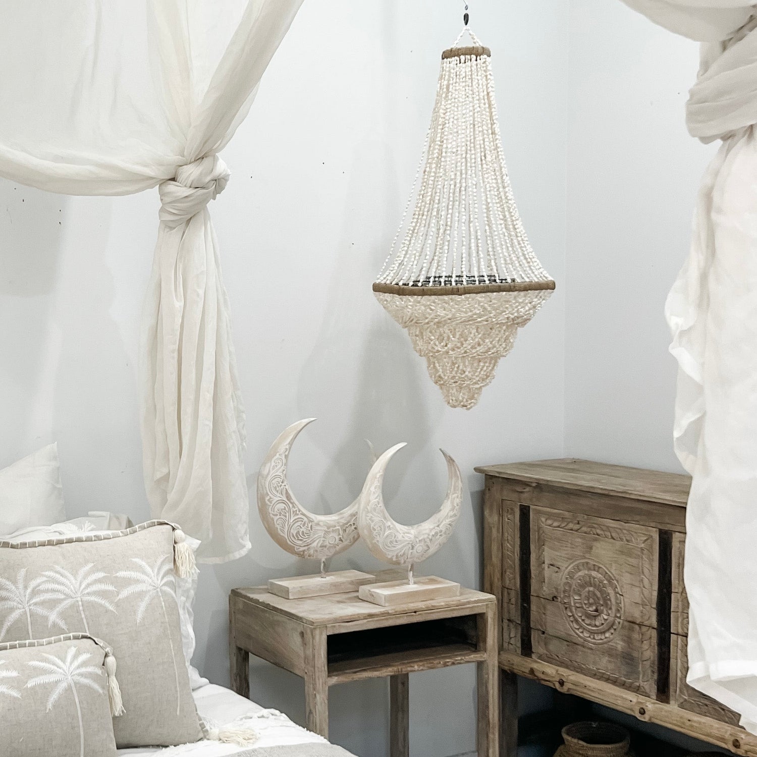 Shell Chandeliers