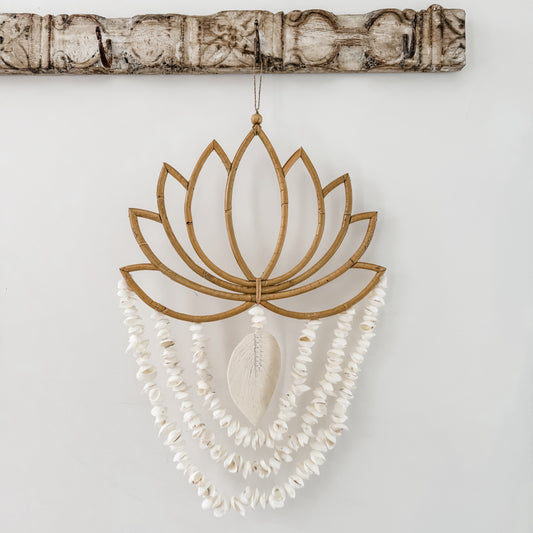 Lotus Wall Hanging | Shells Preorder