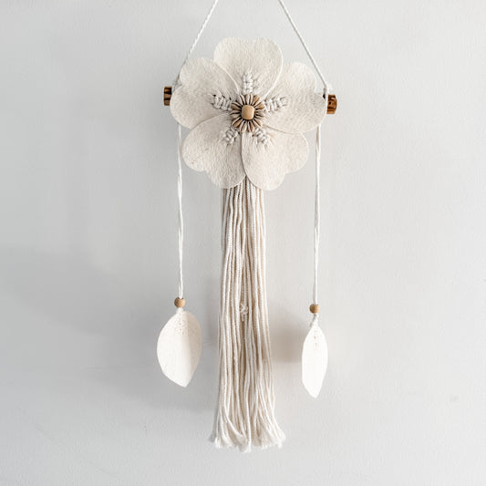 Flower & Leaf Wall Hanging