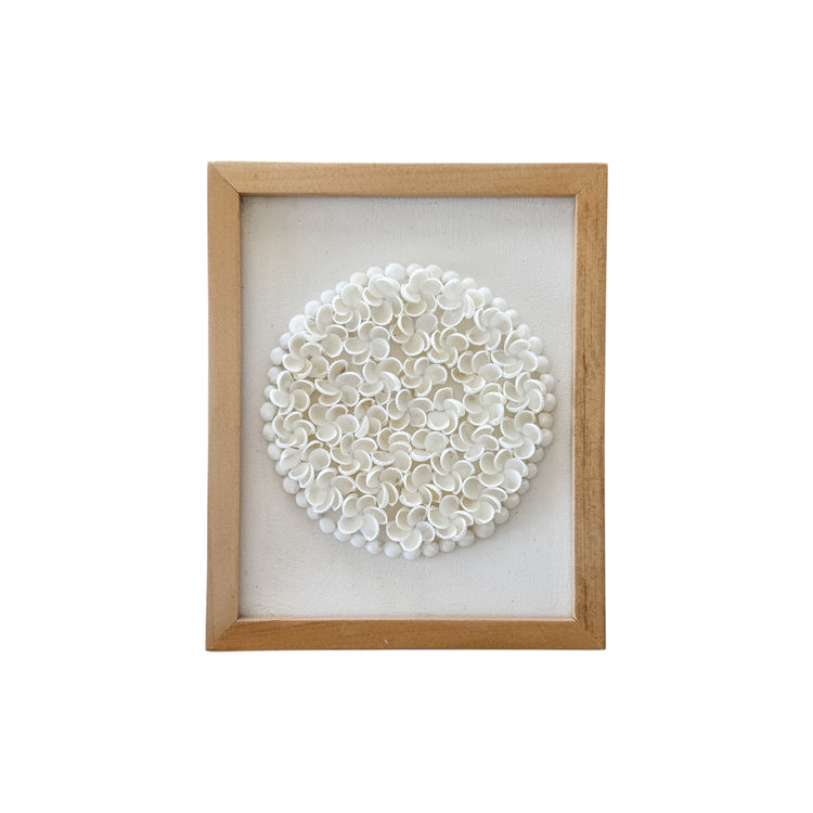 Coastal Shell Bloom Wall Art