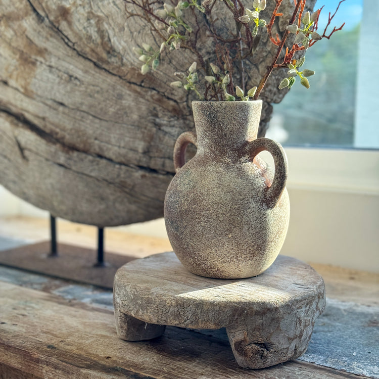Amara Rustic Twin-Handle Pot | 18.5 cm