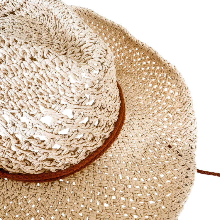 Coastal Rider Straw Hat | Natural