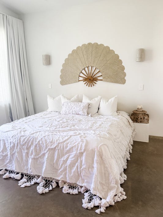 Natural Grande Wall Fan