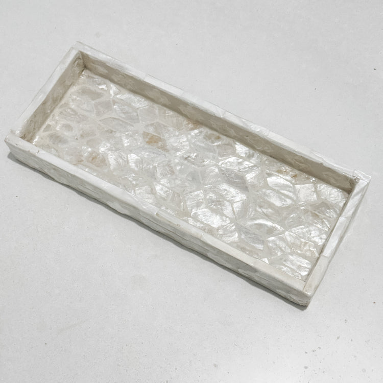 Belle Inlay Tray – Ivory