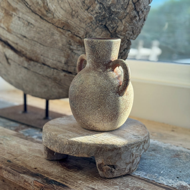 Amara Rustic Twin-Handle Pot | 18.5 cm