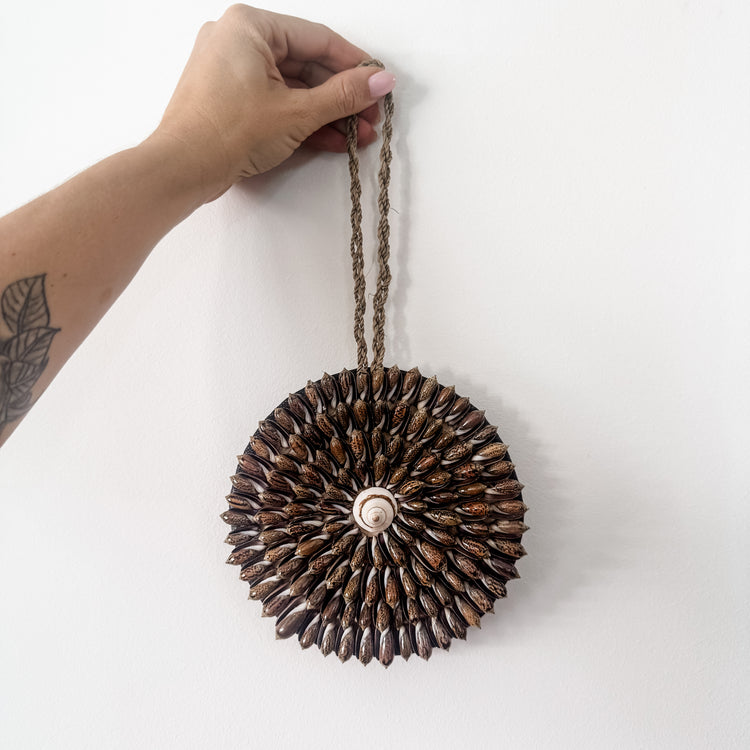 Cocoa Palm Shell Wall Disc