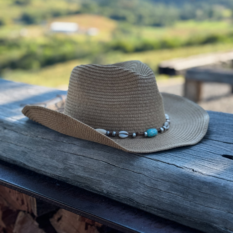 Costa Cowboy Hat | Brown | Willow & the Waves Collection