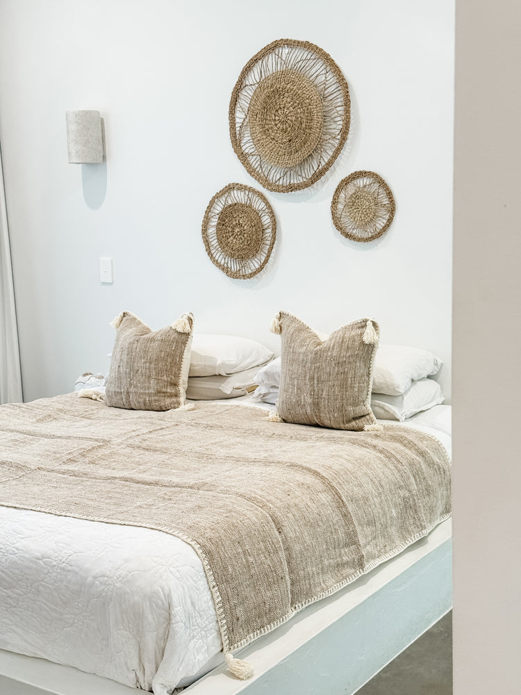 Husk Tassel Cushion Cover | 50x50cm