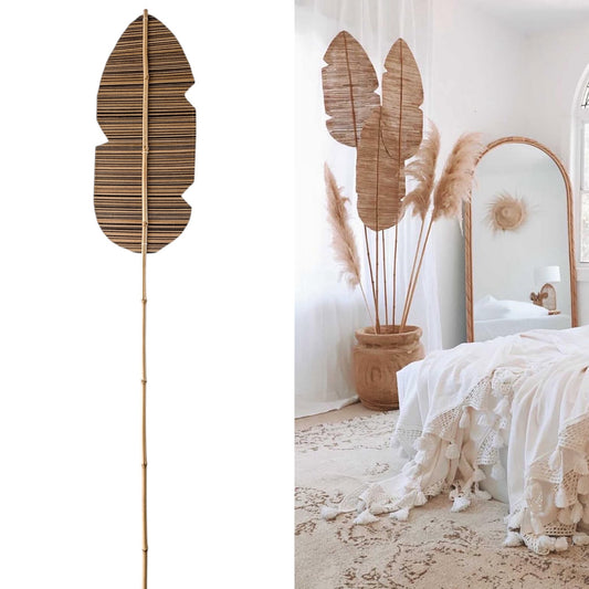 Harvest Bamboo Leaf Fan 150cm