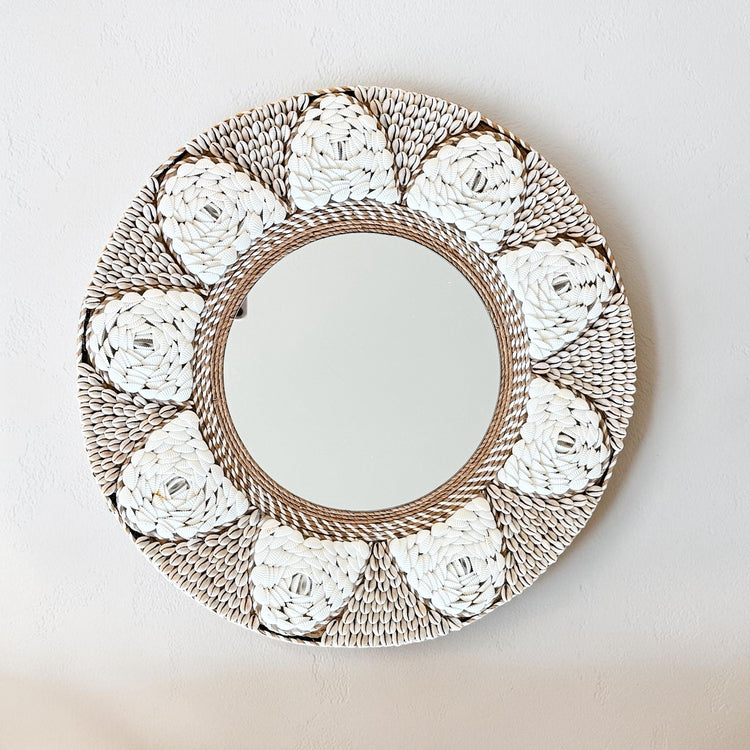 Soleil Shell Mirror