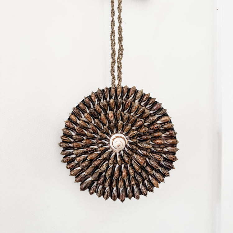 Cocoa Palm Shell Wall Disc