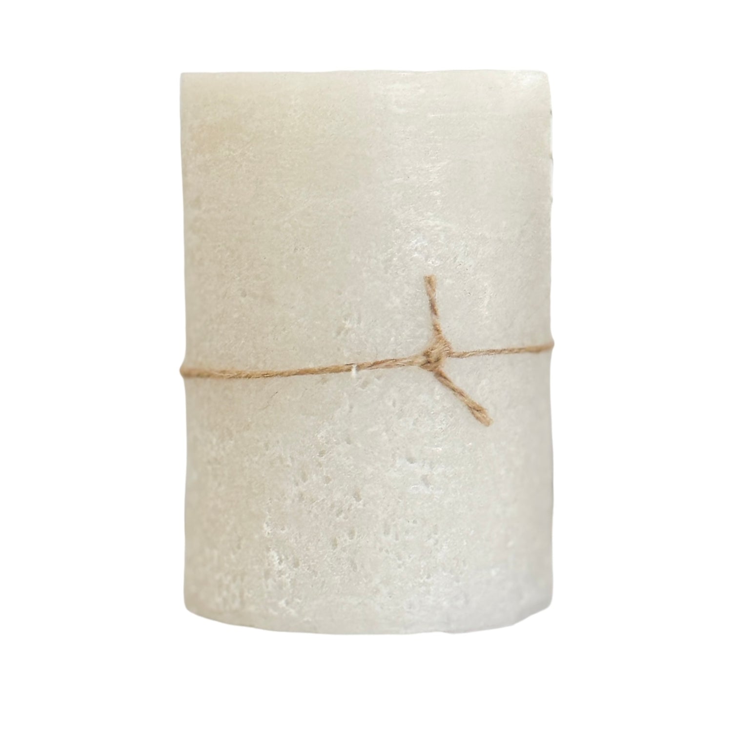 Candle String Texture Terra Texture Pillar Candle | 7x10cm