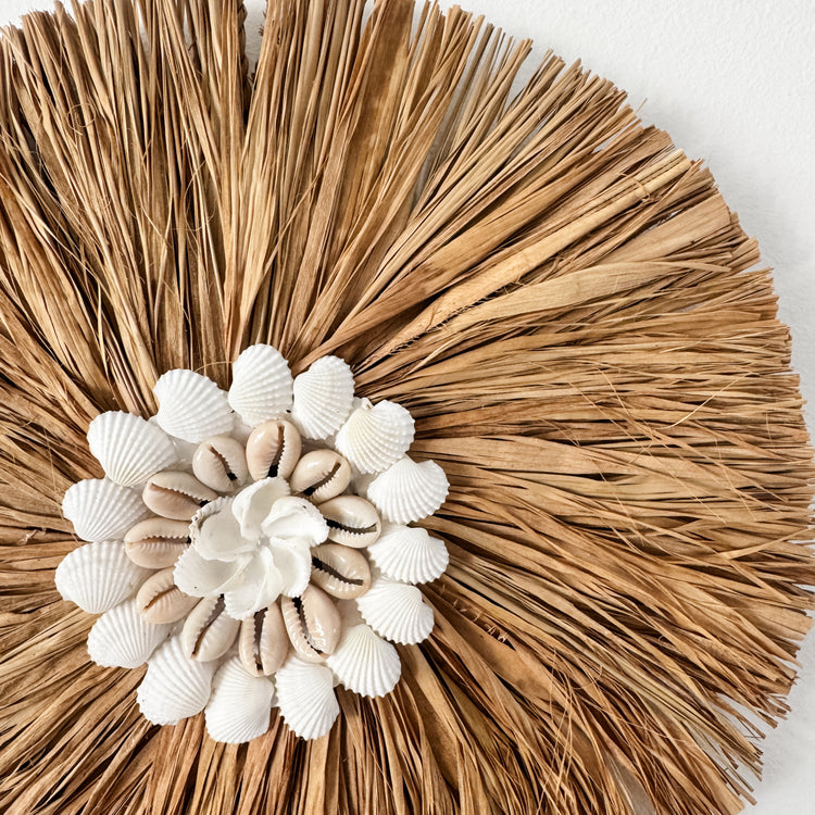 Solana Raffia Juju Wall Hanging