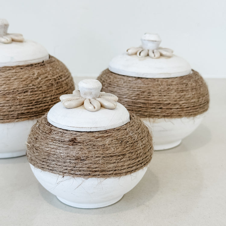 The Tideshell Lidded Pots Preorder
