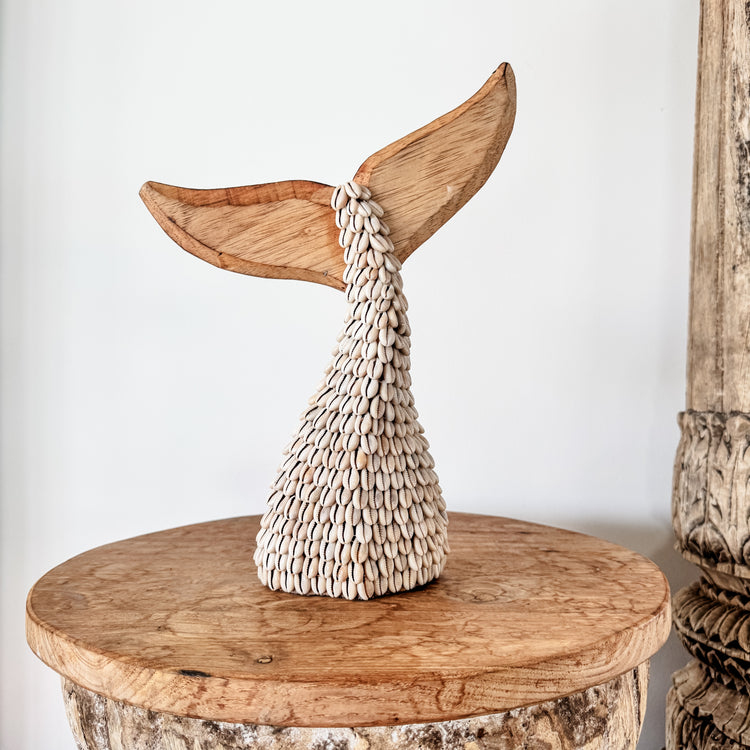 Cowrie Shell Mermaid Tail Decor Preorder