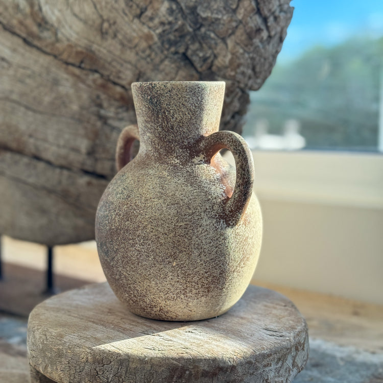 Amara Rustic Twin-Handle Pot | 18.5 cm